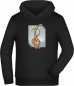 Preview: Hoodie Hooded Sweatshirt Kids - With long-necked dinosaur print i48
